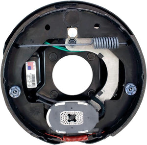 Dexter 10" x 2 1/4" Electric Brake Assembly LH K23-026-00 - 3,500 lb - close-up view | AAA Trailer