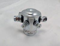 KTI 391-19 Trombetta 12V Continuous Duty Start Solenoid - top angle view showing terminals | AAA Trailer