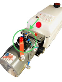 KTI 391-2-C 12V DC Heavy-Duty Dump Trailer Solenoid - detail view | AAA Trailer