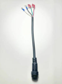 KTI 74-03 Four-Wire Pigtail Connector for Double-Acting Dump Trailer Hydraulic Pumps - detail view | AAA Trailer
