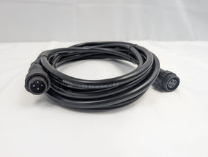 KTI 74-06 15 ft Extension Cord - Hydraulic Pump Controller Cable for Dump Trailers - complete 15 foot extension cord with male and female 4-pin connectors | AAA Trailer