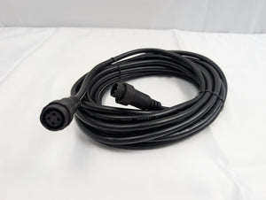 KTI 74-07 25 ft Extension Cord - Hydraulic Pump Controller Cable for Dump Trailers - complete 25 foot extension cord with male and female 4-pin connectors | AAA Trailer