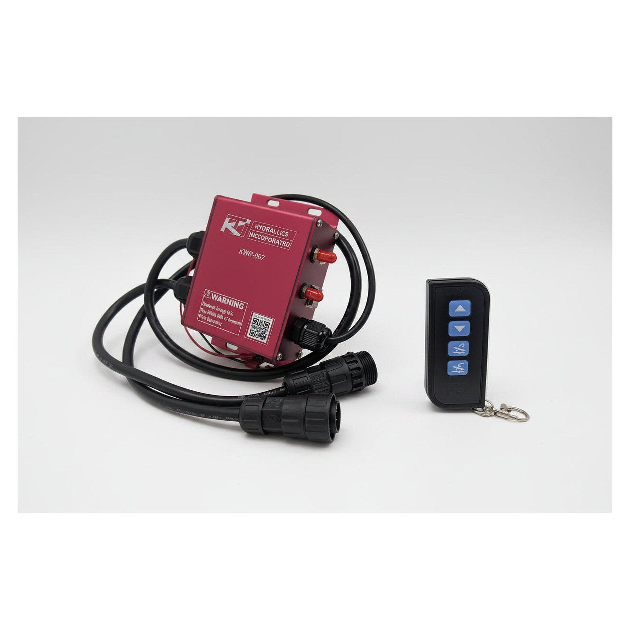 KTI KWR-007 Bluetooth Wireless Remote & Controller — 6-Pin 4-Function Dump Trailer Hydraulic
