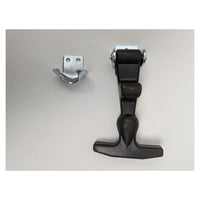 4-7/8" Folding Trailer Ramp Gate Rubber Latch – Flexible Draw Hold Down - Buyers - full product view | AAA Trailer