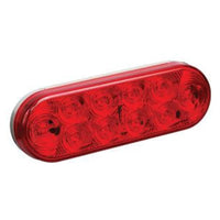 LED 6.5" Oval Stop / Tail / Turn Light with 48 Diodes - full product view | AAA Trailer