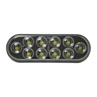 Powerful 6 1/2" LED Backup Light for Trailers and Trucks - full product view | AAA Trailer