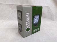High-Performance 4" Square LED Work Light with 1800 Lumens - component detail | AAA Trailer