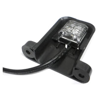 TecNiq Black LED License Plate Lamp for Trucks & Trailers - full product view | AAA Trailer