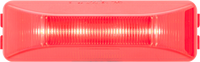 LED Rectangular 3 3/4" x 1 1/4" Red Clearance Light Optronics MCL75RB - detail view | AAA Trailer