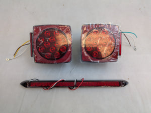 Submersible  LED Trailer Light Kit / Marine Deluxe Boat Trailer Light Kit for Over 80" Trailers - full product view | AAA Tra