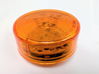 2.5 round amber led trailer marker clearance light