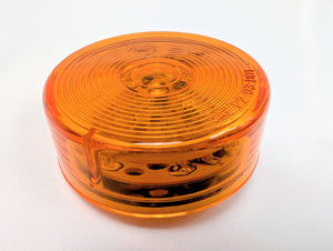 2.5 round amber led trailer marker clearance light