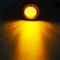 LED2500-13A 2.5" Round Amber LED Clearance / Side Marker Light – Submersible Trailer Light - component detail | AAA Trailer