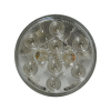 LED4000C-10R 4" Round LED Stop / Turn / Tail Trailer Light – Red, 10 Diodes - 12V - detail view | AAA Trailer