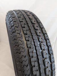 Lionshead Sterling Sport Trailer ST ST205/75R15 Load D Gray Mod Wheel 4.5"x5 - detail view | AAA Trailer