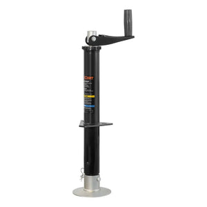 Lippert Quick Drop A-Frame Trailer Tongue Jack – 2,000 lb | Drill or Manual Operation - 2,000 lb - full product view | AAA Tr