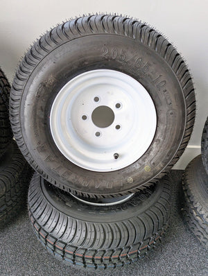 Load Star 205/65-10 Steel Wheel & Tire Combo - detail view | AAA Trailer