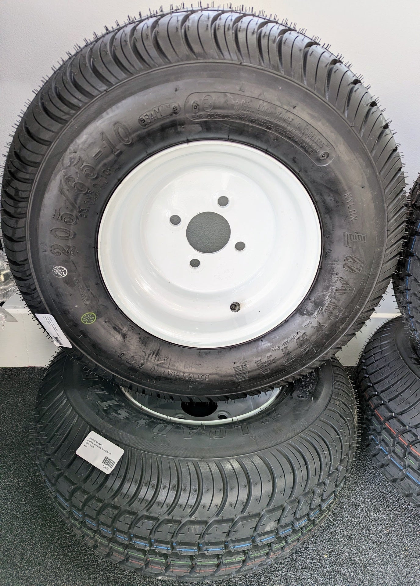 Load Star 205/65-10 Steel Wheel & Tire Combo