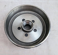 Dexter 10" x 2 1/4" Hub Brake Drum 5 Lug x 4.5"  MADE IN USA - 3,500 lb - alternate angle | AAA Trailer