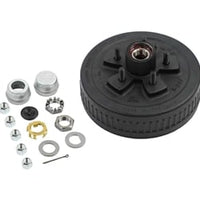 Dexter 10" x 2 1/4" Hub Brake Drum 5 Lug x 4.5"  MADE IN USA - 3,500 lb - component detail | AAA Trailer