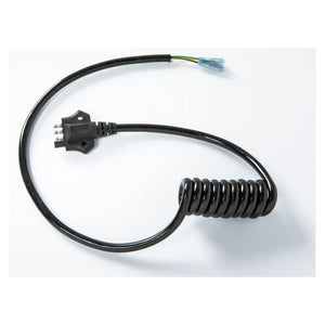 HitchCoil 4-Way, Coiled Connector w/ 6' Long Coiled Cable - Trailer End 104 - full product view | AAA Trailer