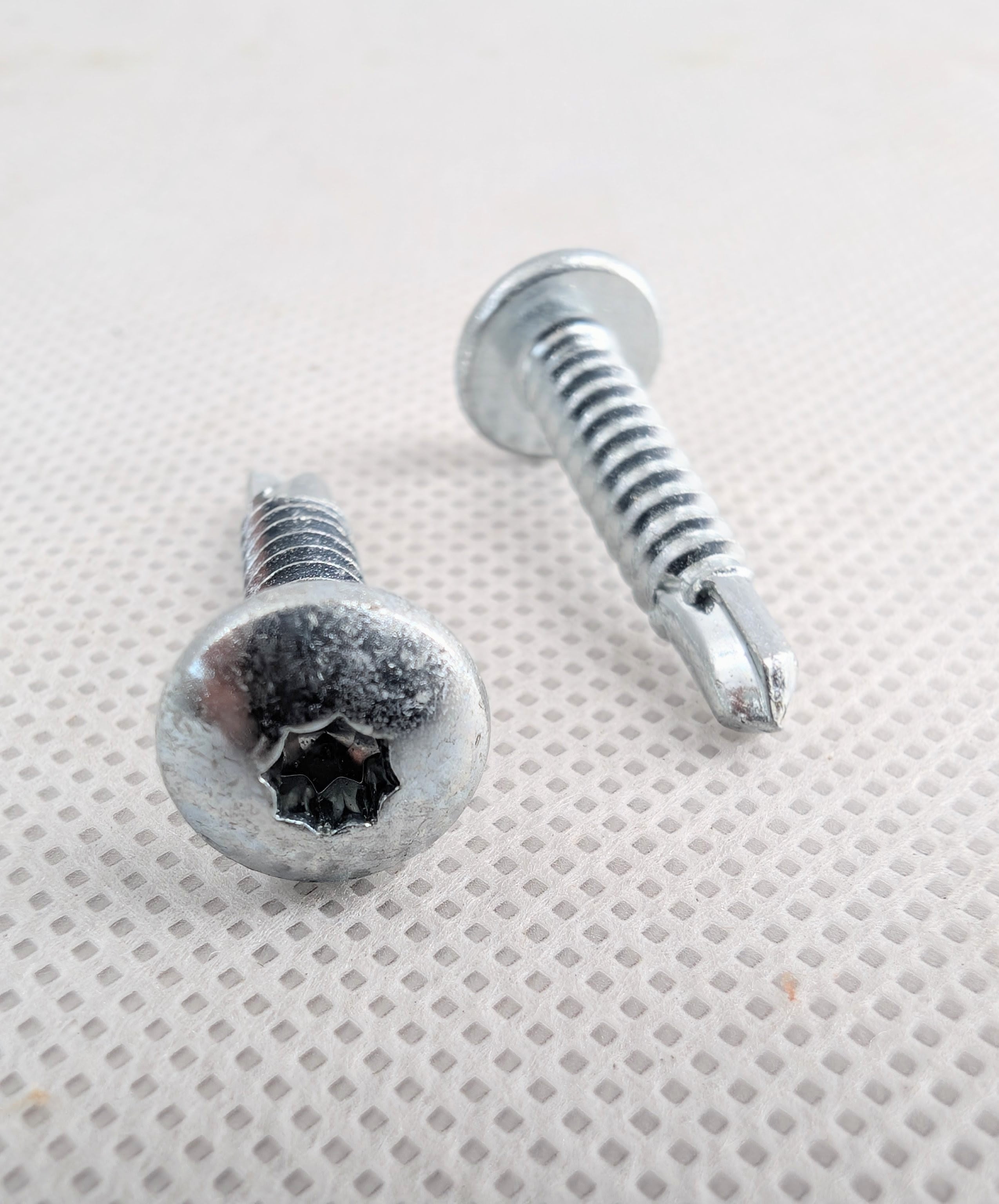 #10 x 3/4" Double Square Self-Tapping Trailer Siding Screws – OEM Grade (1 lb)