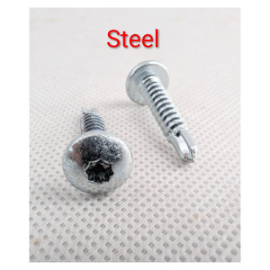 #10 Double Square Self-Tapping Trailer Siding Screws — OEM Grade (1 lb)
