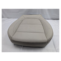 2022 GMC Acadia Passenger Seat Bottom Cushion — GM 86779428 Whisper Beige 4KB Perforated Leather, Front Angle | Used OEM