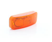 Optronics MCL40 LED Rectangular Marker / Clearance Light – Red or Amber – 4" Surface Mount - 12V - detail view | AAA Trailer