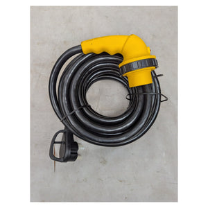 30 Amp 25-Foot Outdoor RV Power Extension Cord - full product view | AAA Trailer