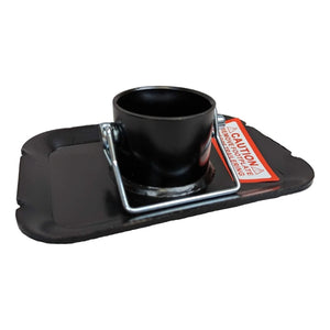 Pacific Rim Zinc Jack Foot with 2000 lbs Capacity - 2000 lbs - full product view | AAA Trailer