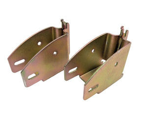 Pair of E Track 2x4 Holder Mount for Enclosed Trailers, Garages, Truck, Warehouse and Semis - 2x4 - full product view | AAA T