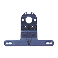 Peterson universal black plastic trailer license plate bracket