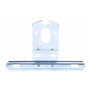 Peterson universal zinc-plated steel trailer license plate bracket