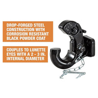 Buyers 6 Ton Pintle Hook with Hardware - Durable Towing Solution - full product view | AAA Trailer