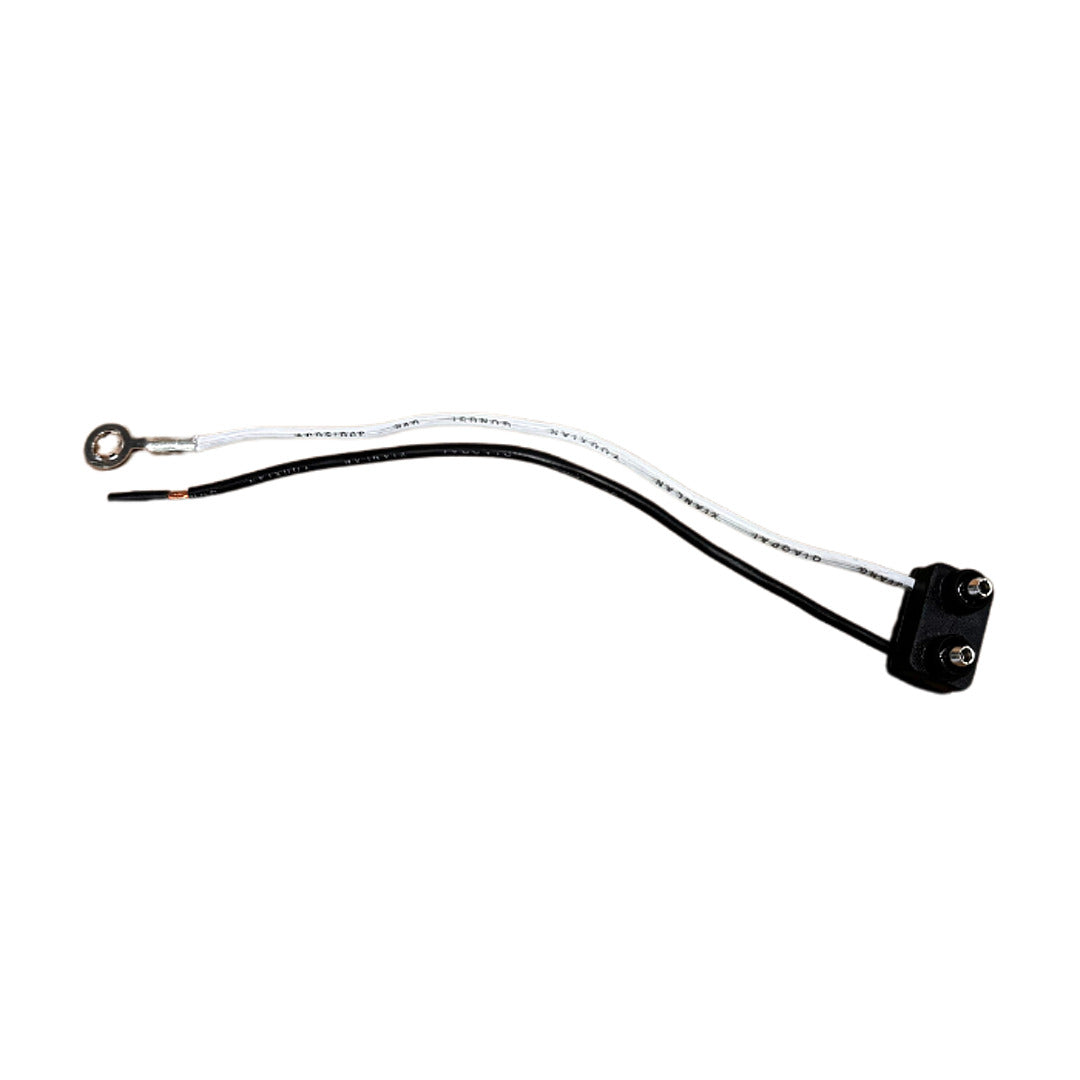 PL-2 Right Angle Pigtail Harness – 2-Prong Trailer Light Connector with 6" Lead