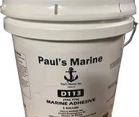 PMI Marine D113 TAC 776 Marine Grade Adhesive 1 Gallon — Paul's Marine pontoon boat flooring glue | AAA Trailer