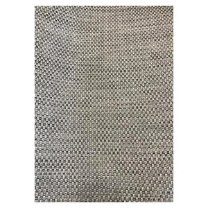 PMI Marine Gray SeaGrass 144 Mil Woven Vinyl Pontoon Flooring — close-up showing gray seagrass woven pattern | AAA Trailer