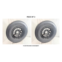 Provider 205/75R15 Load D Trailer Tire & Steel Mod Wheel – Set of 2 –  — Pack of 2 | AAA Trailer
