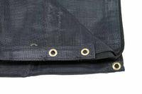 7' x 15' PVC Mesh Tarp for Dump Trailers - Double Pocket - 11x11 - alternate angle | AAA Trailer