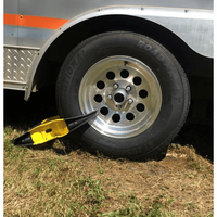 Rack'Em Lock'em Magnum Wheel Lock - Steel - 12" - 20" Wheels - alternate angle | AAA Trailer