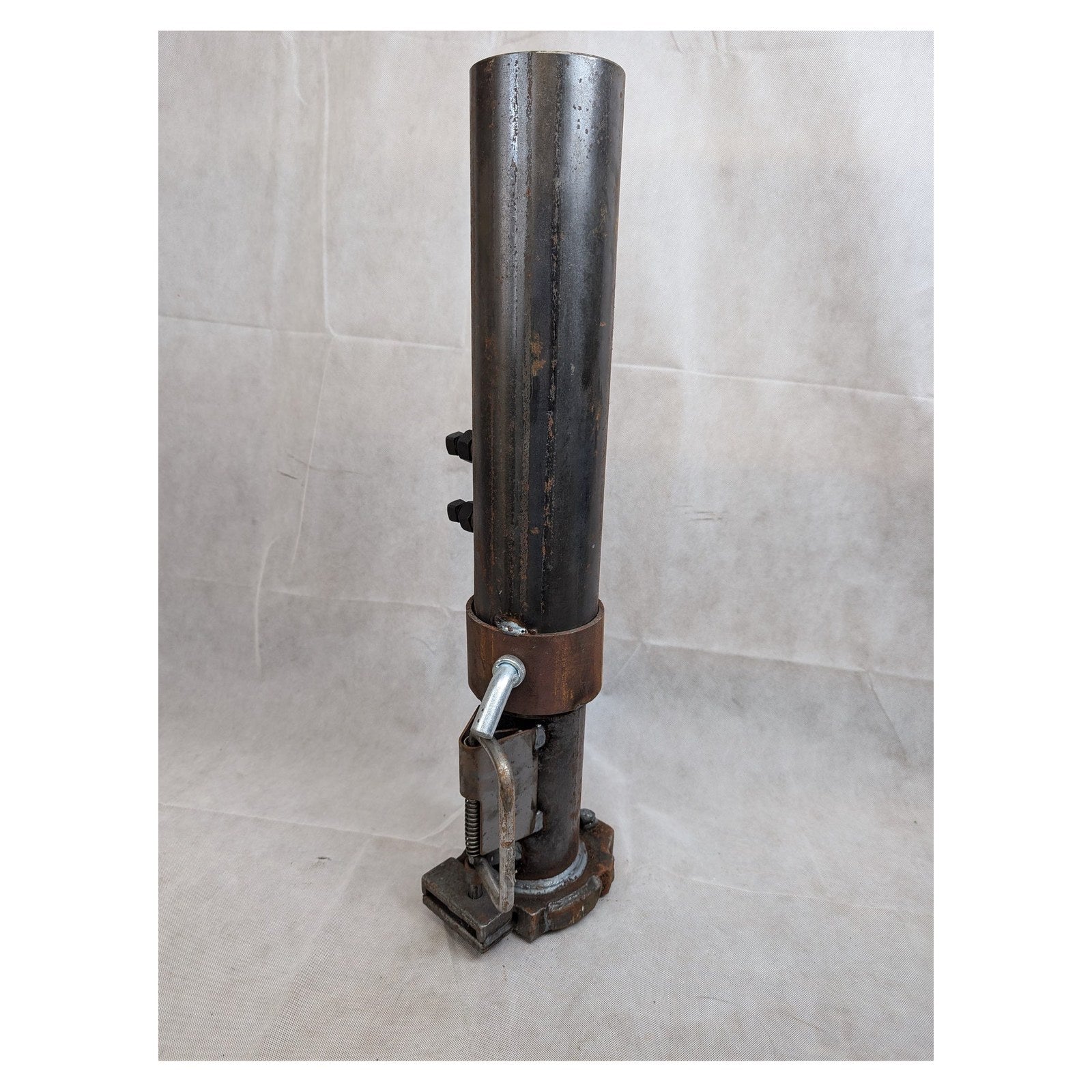 Ram Gooseneck Coupler w/ Load Bearing Pin - 8" Adjustment - Round - 2-5/16" Ball - 25K
