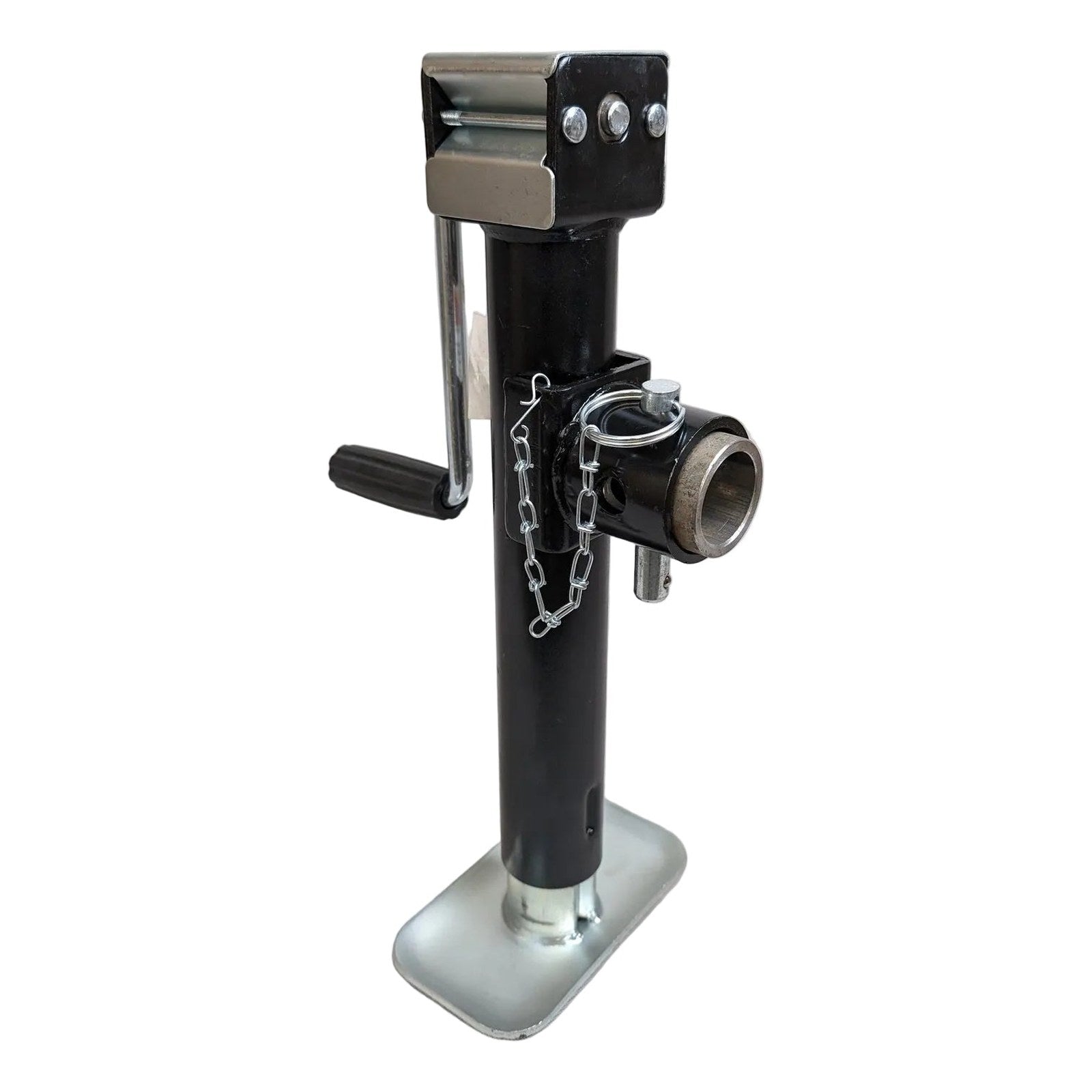 RAM TJP-4502 Pipe Mount Swivel Trailer Jack — 5,000 lb Sidewind Weld-On | 10" Lift