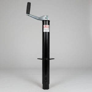 RAM TJA-2000-B A-Frame Trailer Tongue Jack — 2,000 lb Top Wind Black Powder Coat