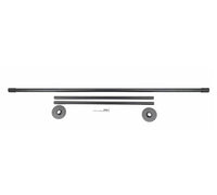 Rear Anti Sail Tarp Retention Bow Set (96" Long) - alternate angle | AAA Trailer