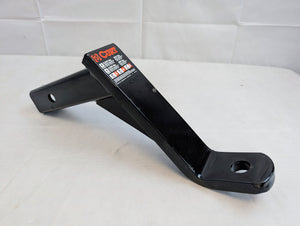 Curt 45090 Lifted Truck Trailer Hitch Mount , Fits 2-in Receiver, 5,000 lbs, 8-Inch Drop, Black