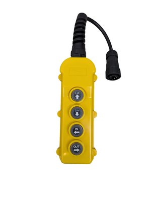 KTI Hydraulics Dump trailer 4 Button (UP/DOWN, IN/OUT) Remote with Quick Connect  - Controller 394-21