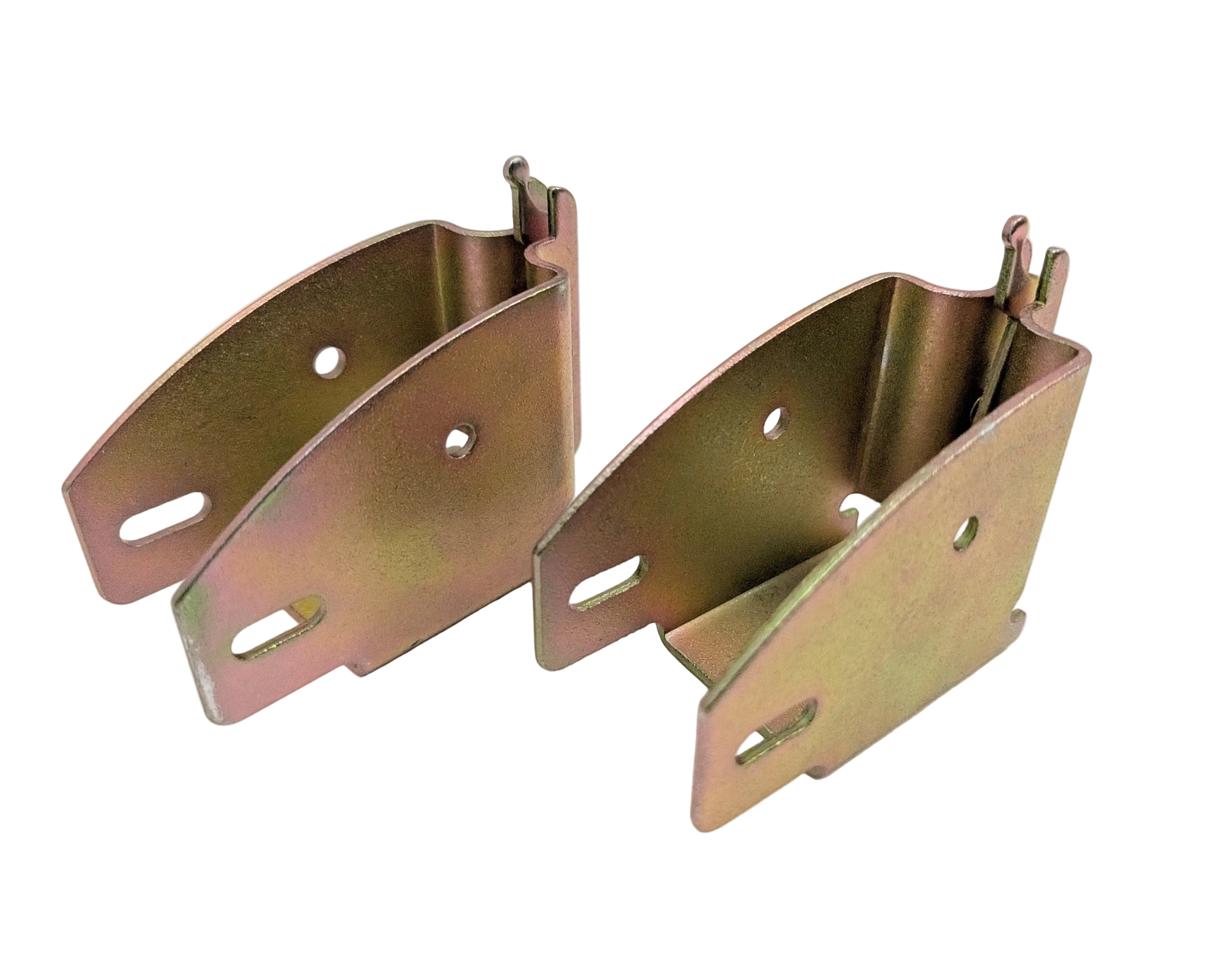 Pair of E Track 2x4 Holder Mount for Enclosed Trailers, Garages, Truck, Warehouse and Semis