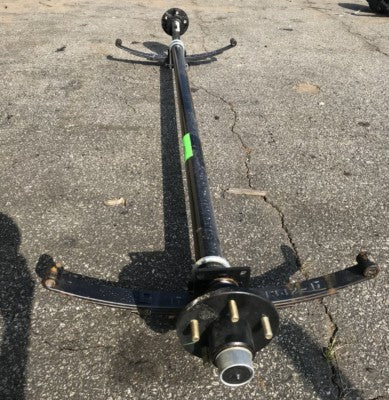 3500 lb Capacity Trailer Idler Axle with 4