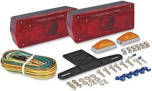 Optronics Submersible Rectangle LED Trailer Light Kit / Marine Deluxe Boat Trailer Light Kit 36/27 Series